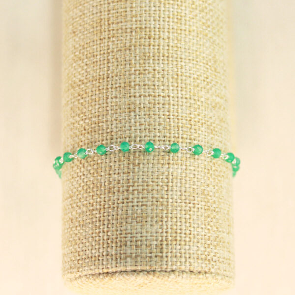 groene onyx armband