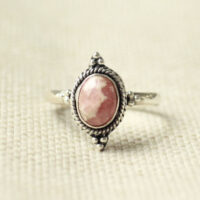 Rhodochrosiet ring