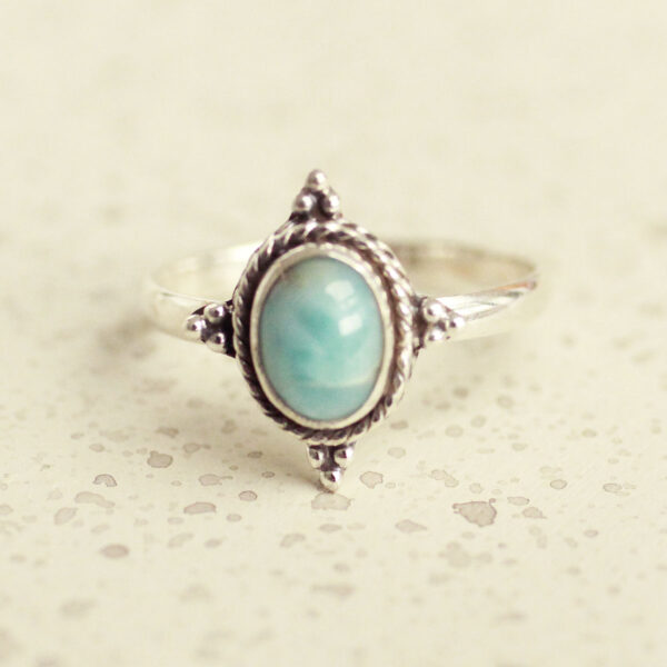 Larimar ring